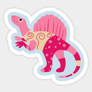 Cartoon Spinosaurus Sticker